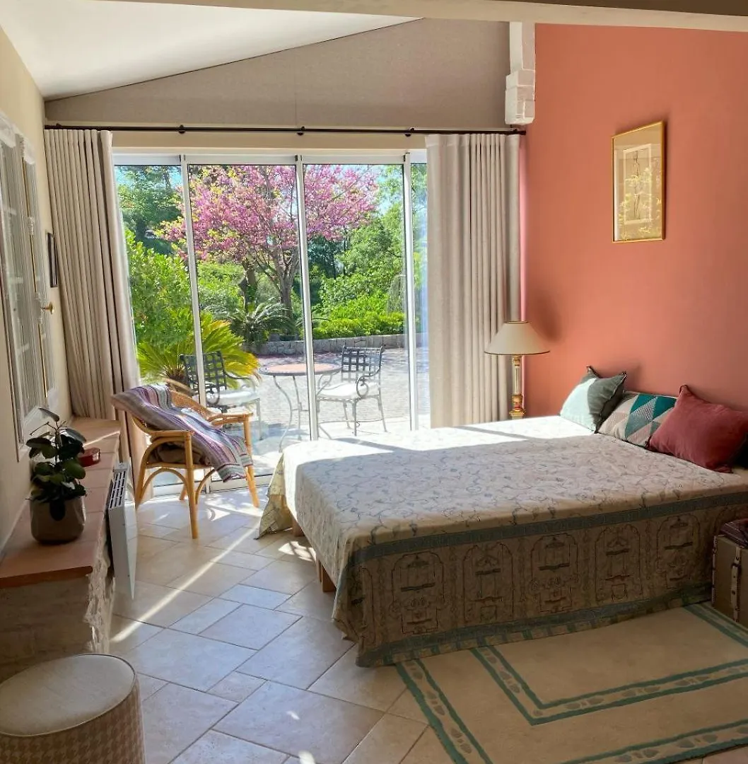 Ubytování v soukromí Chambre De Charme Climatisee, Avec Piscine Grasse